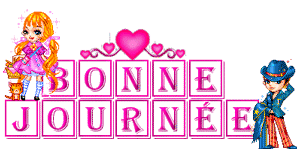 Gif animé bonne journée cube